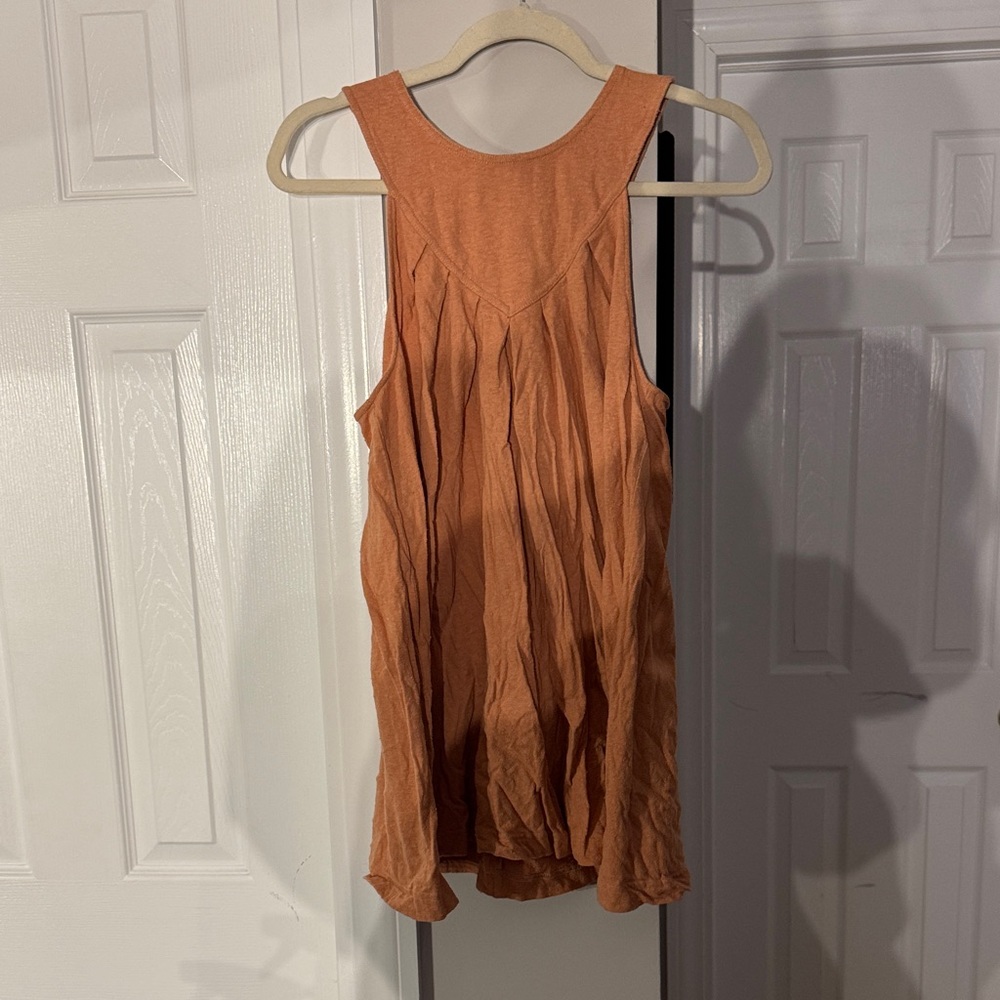 Peach Sleeveless beach dress